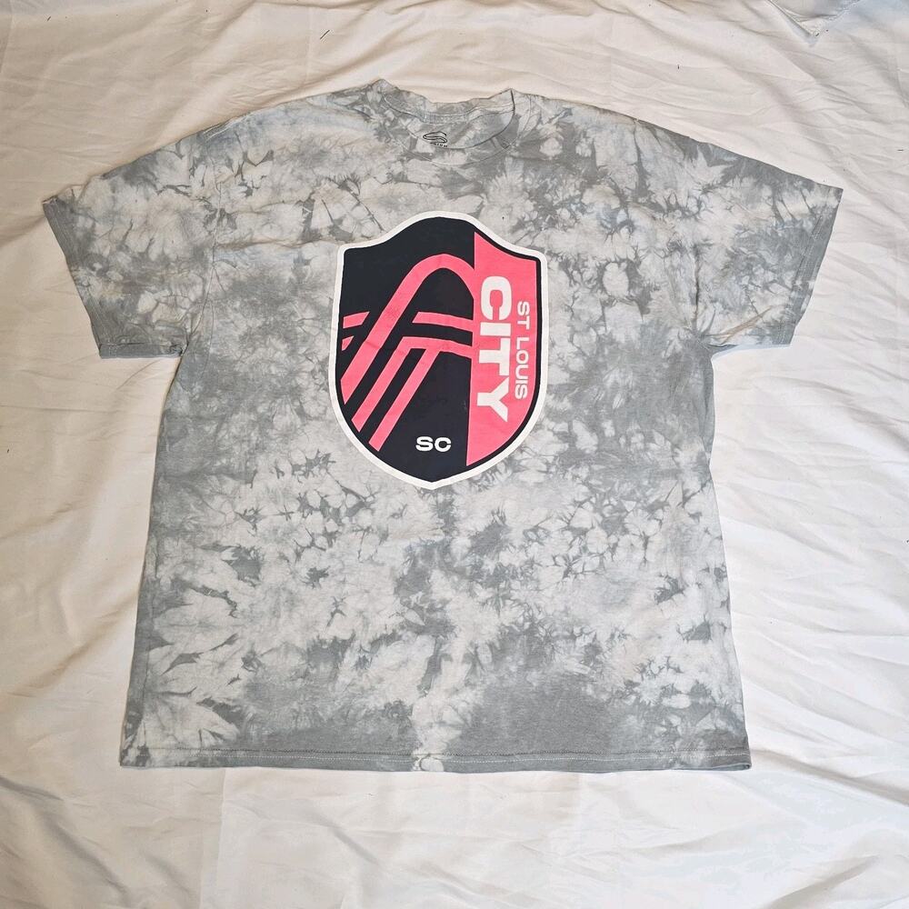 St. Louis City SC Tie-Dye Logo T-Shirt